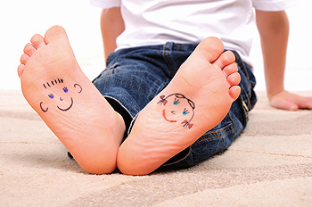 childrens feet